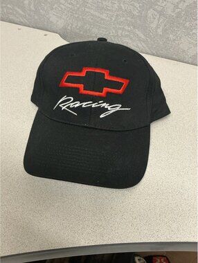 Black Chevrolet Racing Baseball Cap